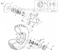 VORDERRAD  SPORTSMAN 500 W97CH50A (4939993999B007)