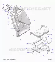 SITZ ASM., REAR