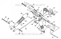 HINTER Drehmomentarm ULTRA 0976778 and EUROPEAN ULTRA E976778 (4938053805B011)