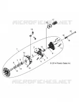 ANTRIEB, PRIMARY CLUTCH -Z18VAS87CM (49RGRCLUTCHDRV1323181)