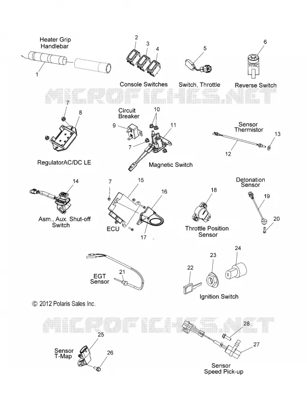 SWITCHES, SENSOREN and COMPONENTS