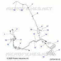 KRAFTSTOFFSYSTEMS, LINES, EVAP