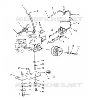 MOTORAUFHÄNGUNG LITE GT / 0933133 (4923232323021A)