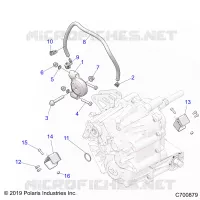 ANTRIEB, MAIN GEARCASE MOUNTING