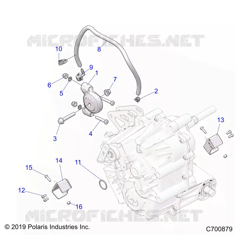 ANTRIEB, MAIN GEARCASE MOUNTING