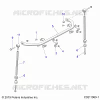 SUSPENSION, STABILISATORSTANGE