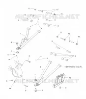 FRONT SUSPENSION A-ARMS