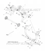 Aufhängung hinten CRANK