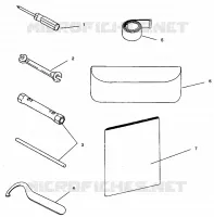 TOOL KIT 500 EFI 0942774 AND EFI SKS 0942574 (4924982498018A)