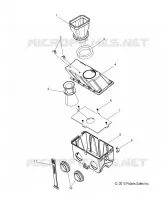 MOTOR, LUFTFILTERKASTEN 