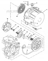 RÜCKZUG ANLASSER ULTRA SKS 0960578, EUROPEAN ULTRA SKS E960578,  and ULTRA RM (4931683168D003)