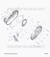 ANTRIEB, CLUTCH COVER, INNER/OUTER