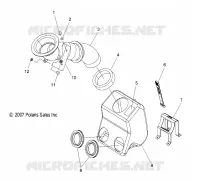 MOTOR, LUFTEINLASS SYSTEM
