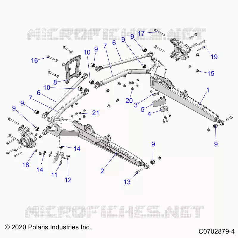 HINTERRADAUFHÃ„NGUNG CONTROL ARMS