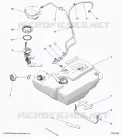 KRAFTSTOFFSYSTEM, FUEL TANK