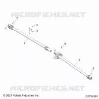ANTRIEB, FRONT PROP SHAFT