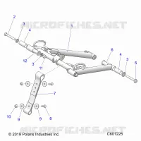 SUSPENSION, FRONT DREHMOMENTARM
