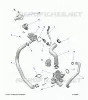 MOTOR, WATERPUMP AND BYPASS