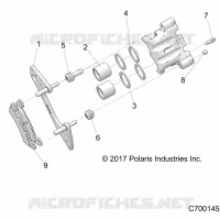 HINTERBREMSE CALIPER