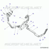 ANTRIEB, CLUTCH COVER, DUCTING