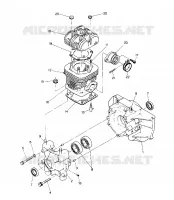 CRANKCASE AND ZYLINDER STAR LITE (4919311931023A)