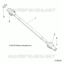 ANTRIEB, REAR PROP SHAFT
