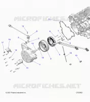 ENGINE, STATOR AND FLYRAD