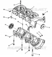 CRANKCASE ASSEMBLY STORM E940782 AND STORM SKS E940582 (49274427440031)