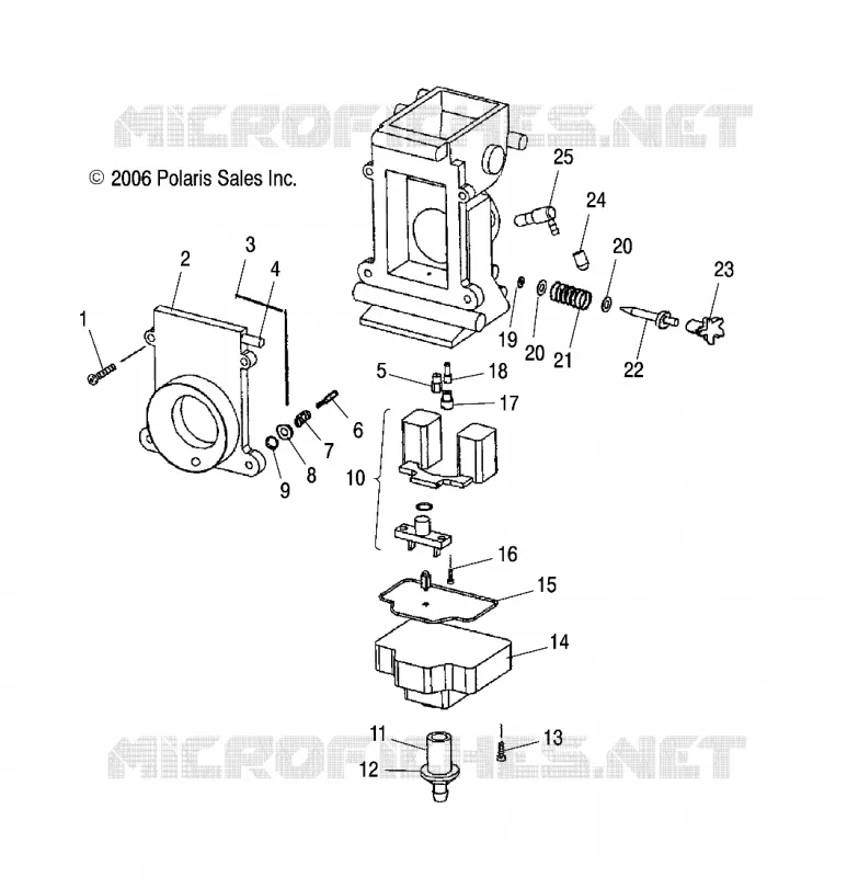MOTOR, VERGASER, LOWER