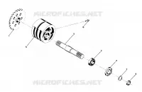 SPANNER VORNE ASSEMBLY P/N 1380024 250 4X4 / W928127 (4922872287B002)