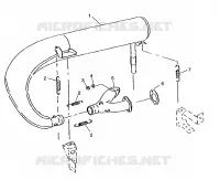 ABGASSYSTEM 500 INDY 0982764(A)(B) and EUROPEAN 500 INDY E982764A (4942104210C005)