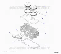 ZYLINDER AND PISTON