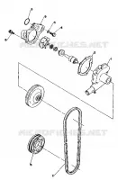 WASSERPUMPE 500 and 500 Classic (4919251925032A)