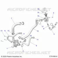 MOTOR, WATERPUMP AND BYPASS