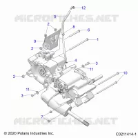 ANTRIEB, MAIN GEARCASE MOUNTING