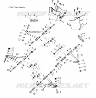 CHASSIS, A-ARM AND FOOTWELL