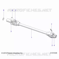ANTRIEB, FRONT PROP SHAFT