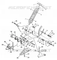 Schwingarm   SCHOCK SWEDISH 4x4 400L S948140 (4926912691C001)