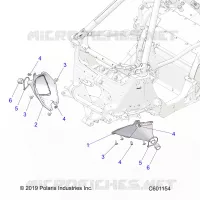 CHASSIS, TIE ROD BOOT ASM.