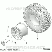 OPT, MACHINED BLACK, ALUMINUM HINTERRADS