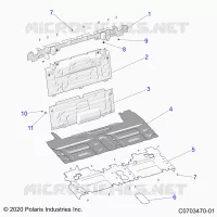 KAROSSERIE HINTEN CLOSEOFF, CENTER PANELS