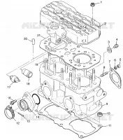 ZYLINDER 500 0972764, EUROPEAN 500 E972764, 500 SKS 0972564, EUROPEAN 500 S (4938393839D001)