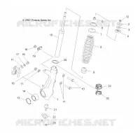 FRONT SUSPENSION STREBE