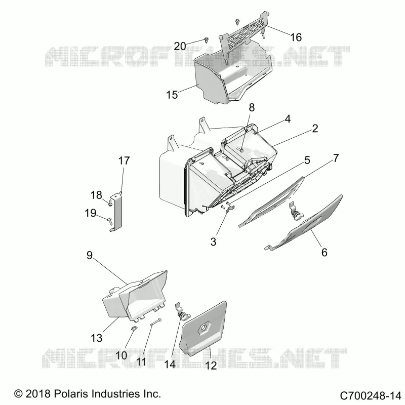 INSTRUMENTENTAFEL STORAGE