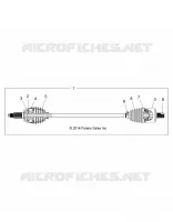 ANTRIEB, FRONT HALF SHAFT