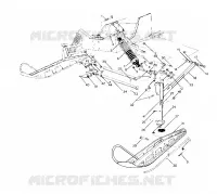 FRONT SUSPENSION AND SKI CLASSIC, 400 AND 650 (4914131413007A)