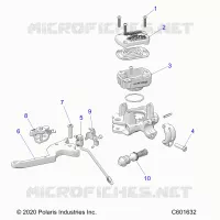 BRAKES, MASTER CYLINDER ASM.