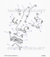 KRAFTSTOFFSYSTEM, RAIL, LINES AND THROTTLE BODY