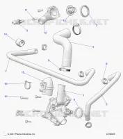MOTOR, WATERPUMP AND BYPASS