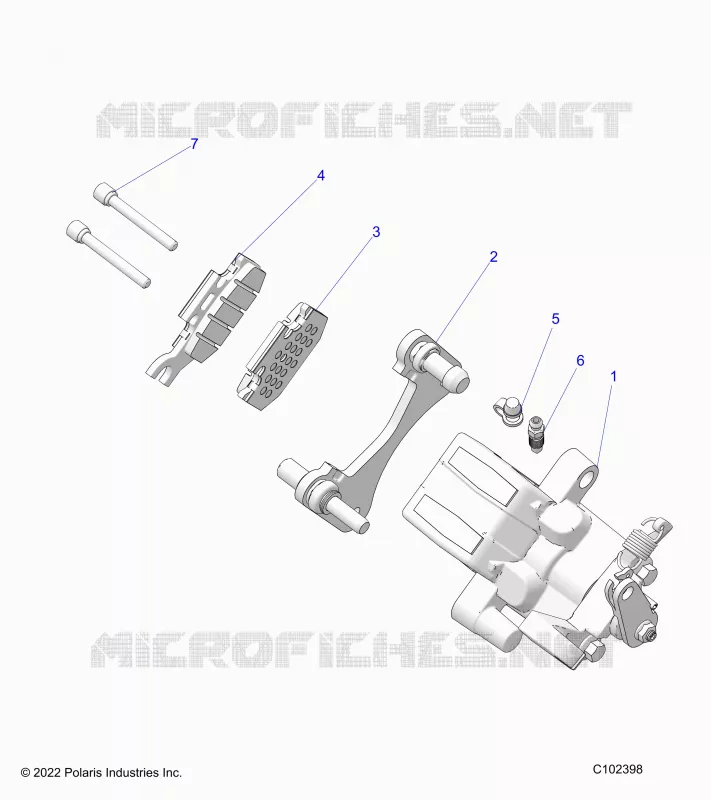 BRAKES, BREMSZANGE HINTEN